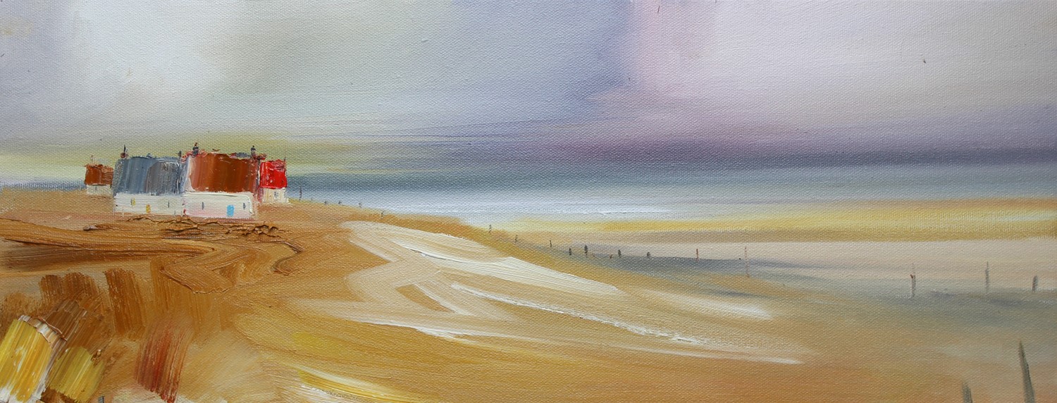 'On a Hill by the Sea' by artist Rosanne Barr
